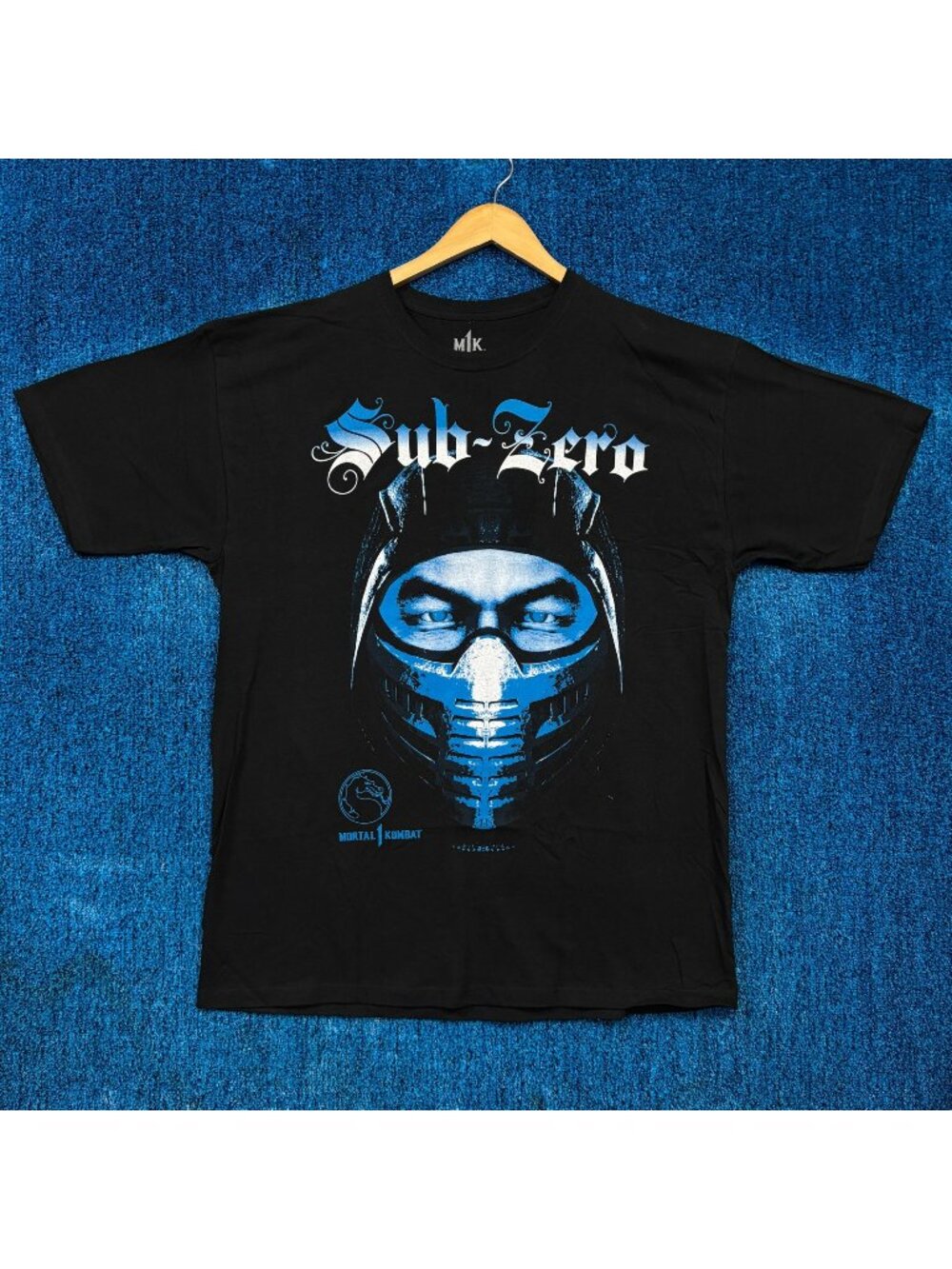 Mortal Kombat Subzero Video Game T-Shirt Size Extra Large